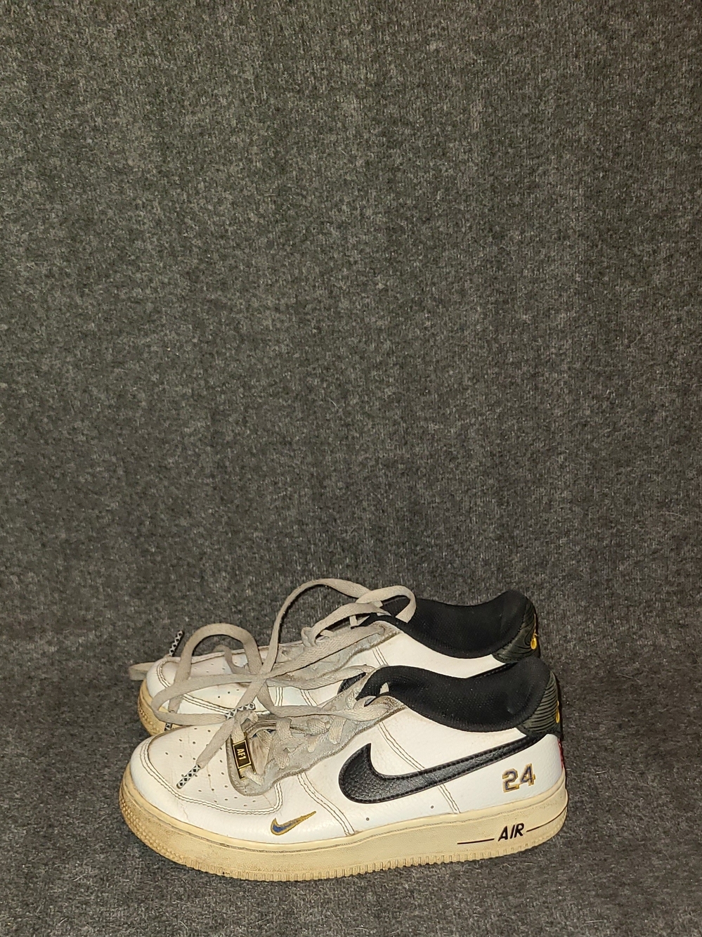 Nike Air Force 1 DJ5195-100  Ken Griffey Jr. Sr Boys US Size 5.5Y White 24 30